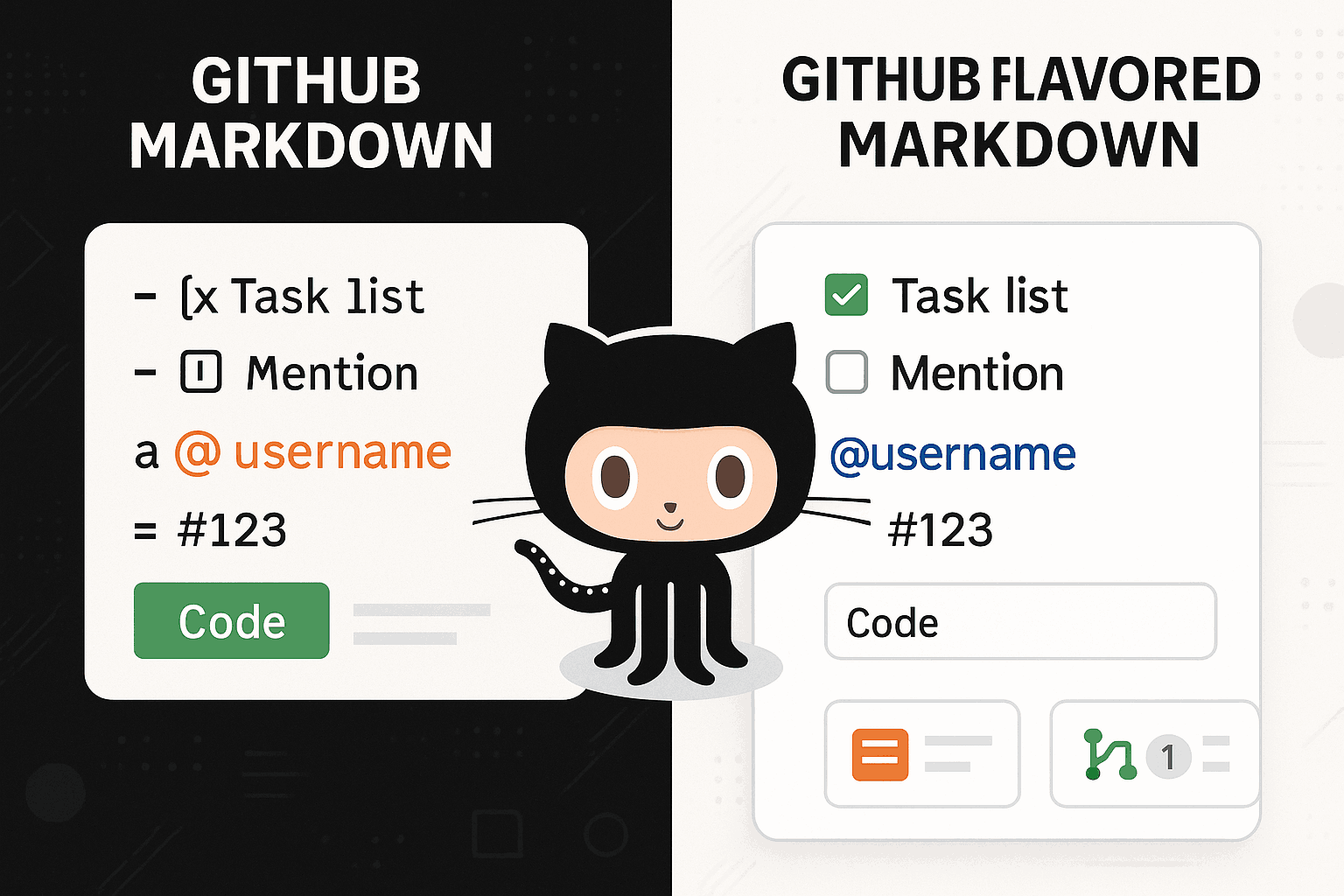 GitHub Markdown 概念圖
