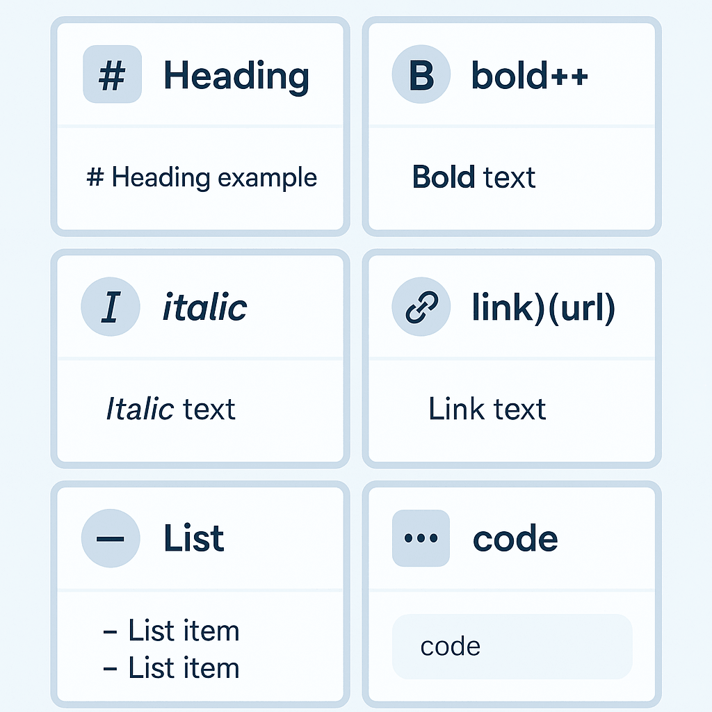 Markdown Basic Syntax