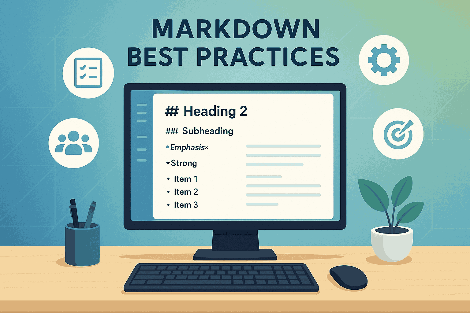 Markdown 最佳实践概念图